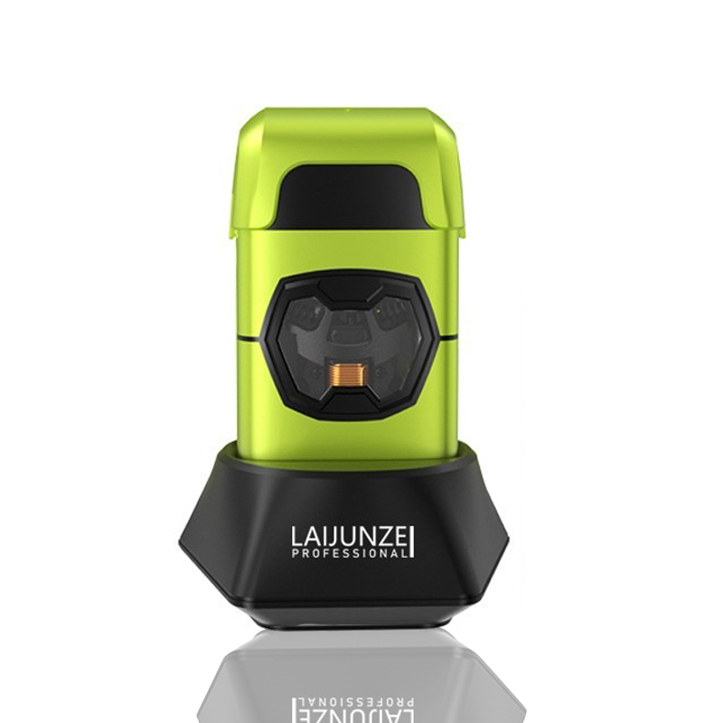 Beard Trimmer - เครื่องเล็มหนวดเคราสำหรับผู้ชาย 13000RPM มอเตอร์แม่เหล็กเวกเตอร์ ตัวเครื่องโลหะทั้งหมด พร้อมแท่นชาร์จ แบตเตอรี่
