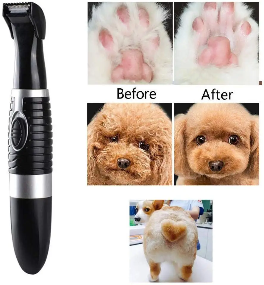 Body Trimmer - เครื่องตัดขนสัตว์เลี้ยงไฟฟ้า 5002 แบบล้างทำความสะอาดได้ทั้งตัว อุปกรณ์กำจัดขนสัตว์เลี้ยง