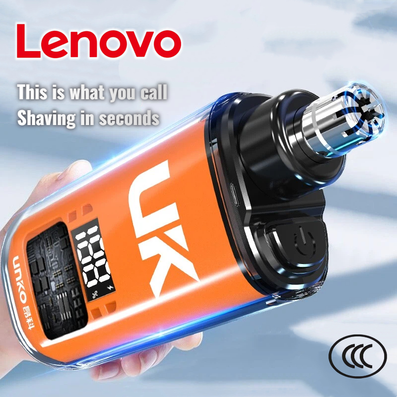 Nose Trimmer - เครื่องตัดขนจมูกและหู Lenovo สำหรับผู้ชาย แบบชาร์จ Type-C พกพาสะดวก