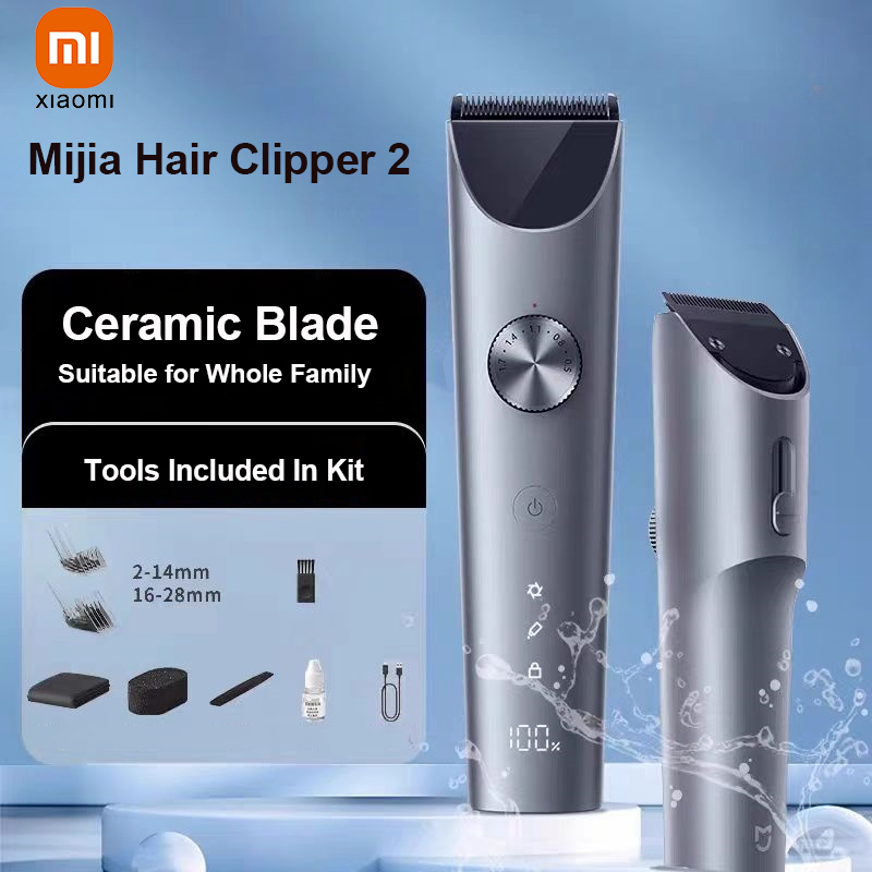 Electric Shaver Rotary - XIAOMI Mijia Clipper ผมไฟฟ้า 2,จอนผมไร้สายสําหรับผู้ชาย, 2