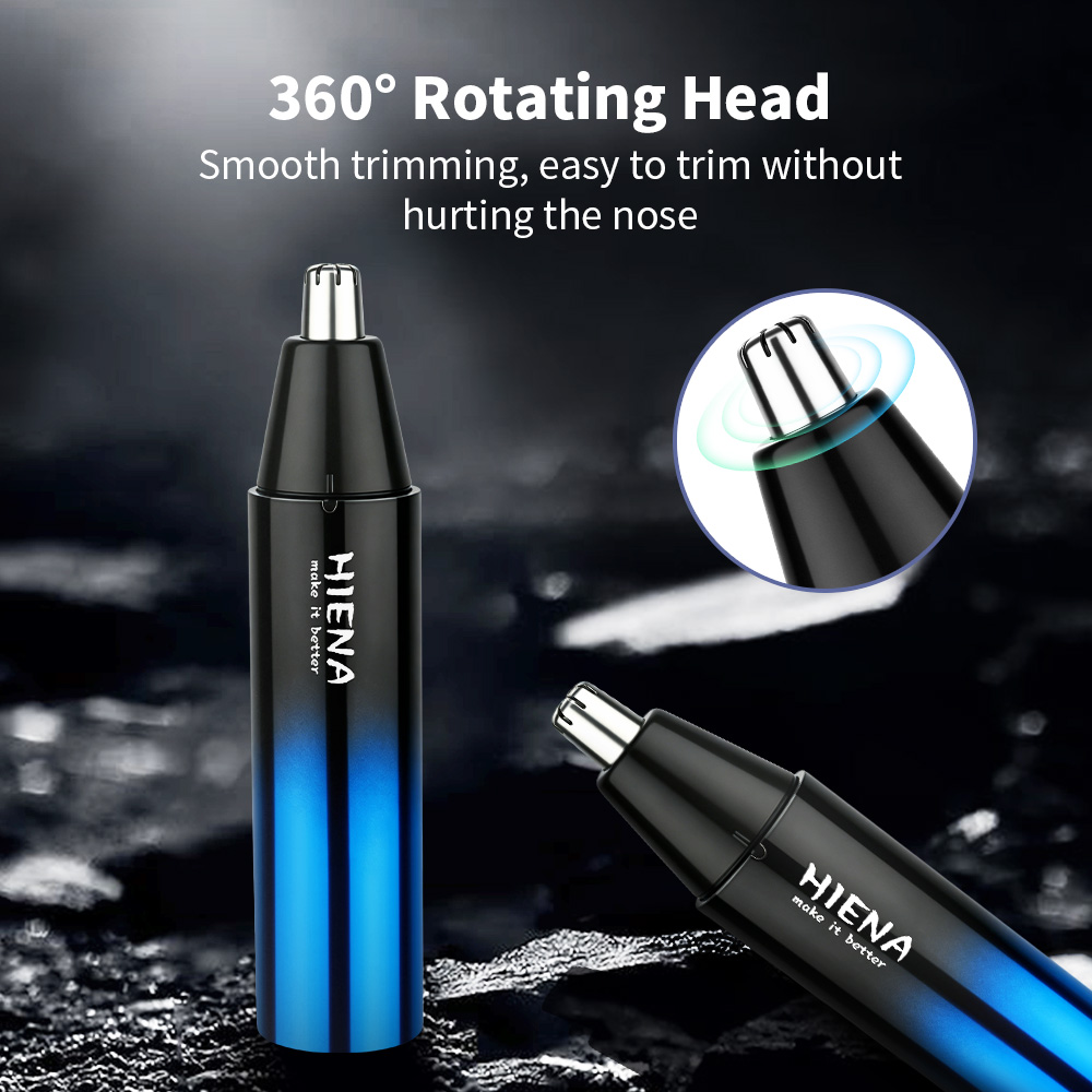 Nose Trimmer - เครื่องตัดขนจมูก HIENA B005 แบบไล่เฉดสี ชาร์จเร็วด้วย USB