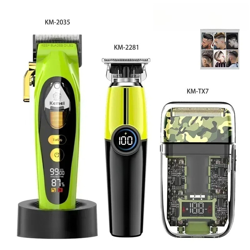 Hair Clipper - เครื่องตัดผม Kemei รุ่น KM-2035 KM-2281 KM-TX7