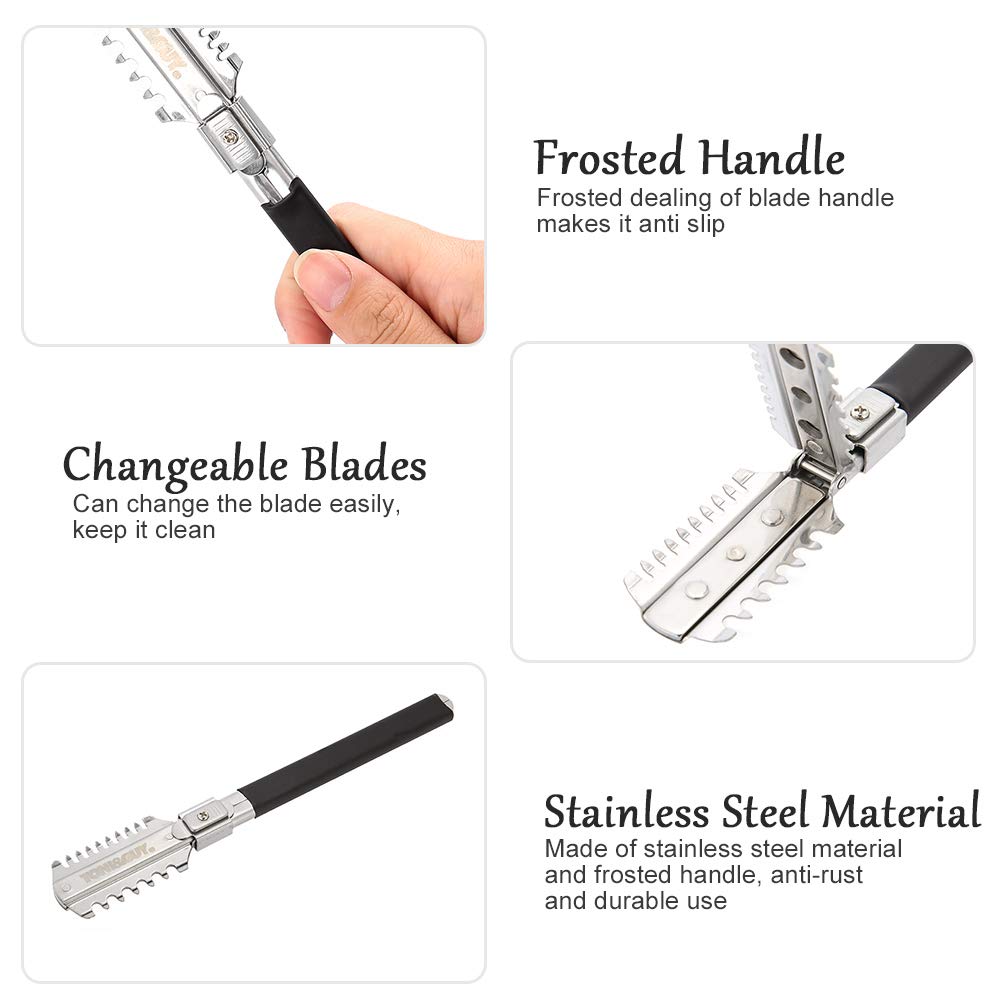 Double-Edge โกนตัดผมมีดโกนมีดใ - Beard Trimmer บทวิจารณ์และราคา