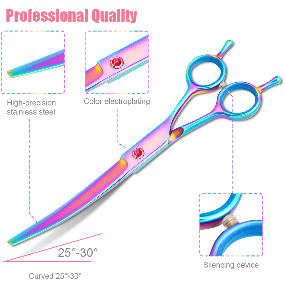 กรรไกรตัดขนสุนัขแบบมืออาชีพ กร - Grooming Scissors บทวิจารณ์และราคา