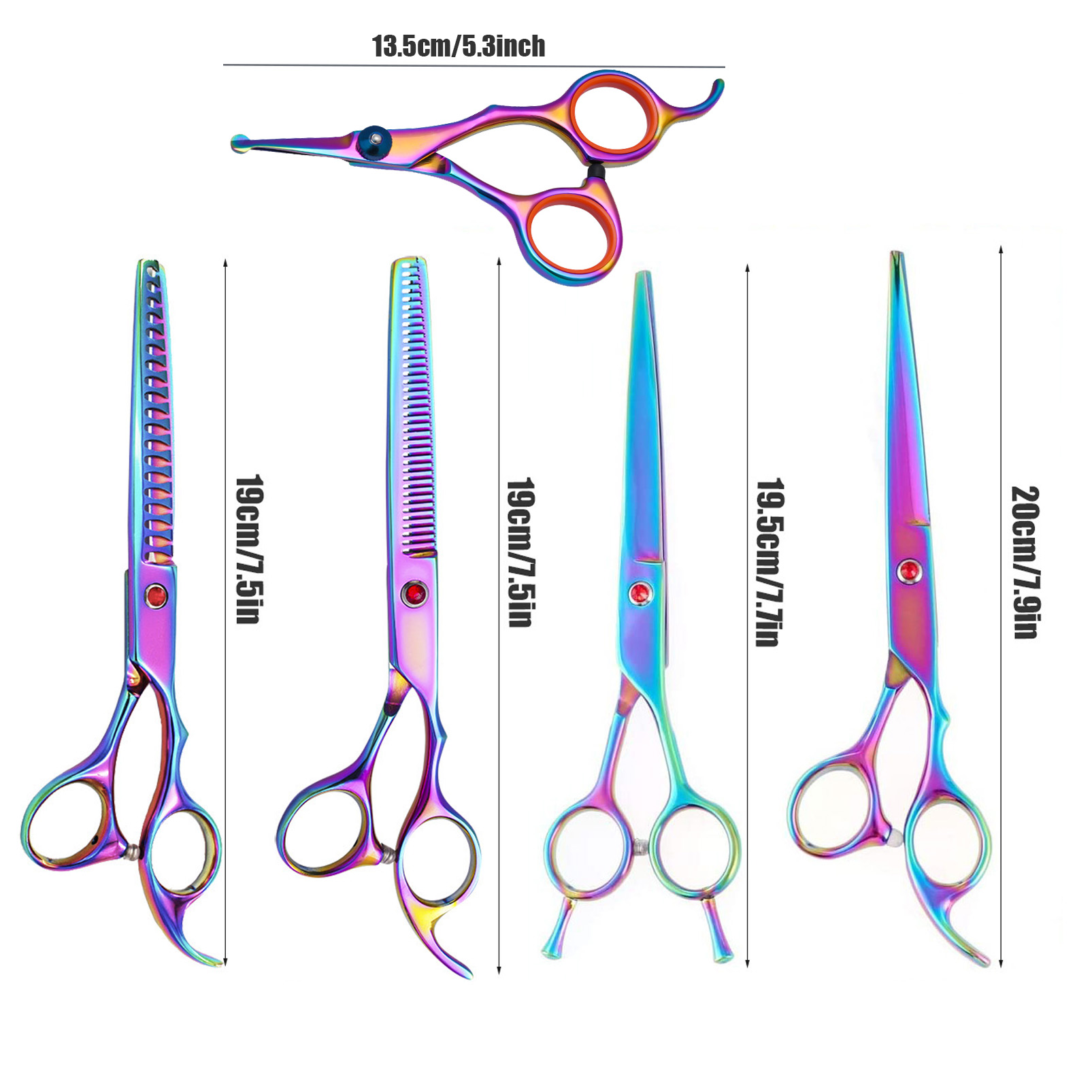 กรรไกรตัดขนสุนัขแบบมืออาชีพ กร - Grooming Scissors บทวิจารณ์และราคา