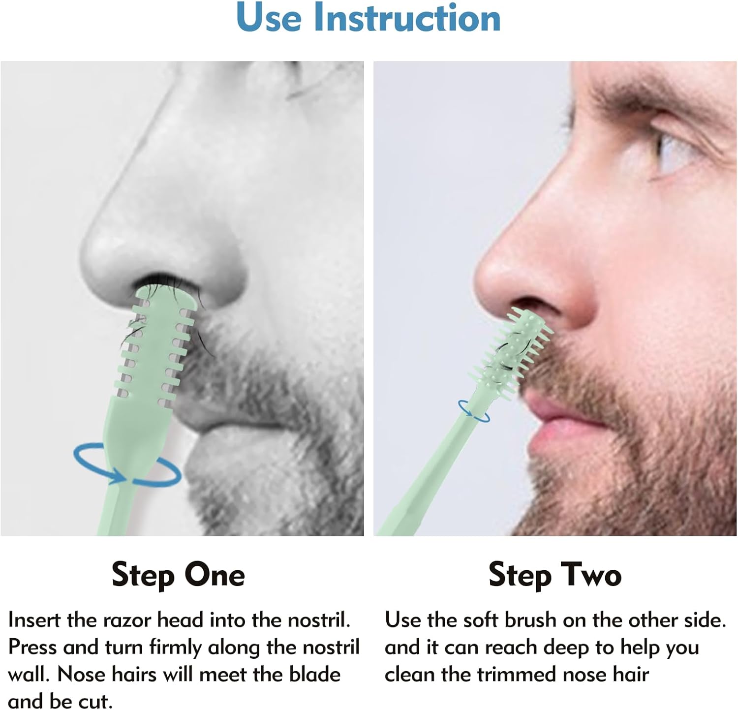 5/20/50 ชิ้น ที่ตัดขนจมูก 2-in - Nose Trimmer บทวิจารณ์และราคา