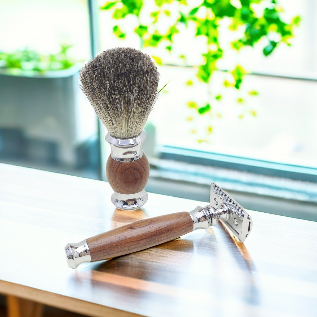 ชุดโกนหนวดด้ามไม้โรสวูด สำหรับ - Beard Trimmer บทวิจารณ์และราคา