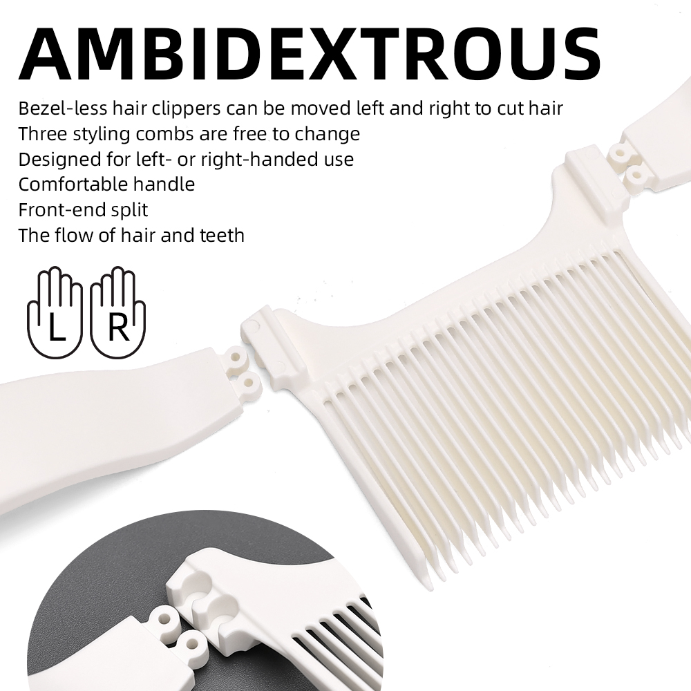 ชุดหวีจัดทรงผมสำหรับช่างตัดผมม - Hair Clipper บทวิจารณ์และราคา