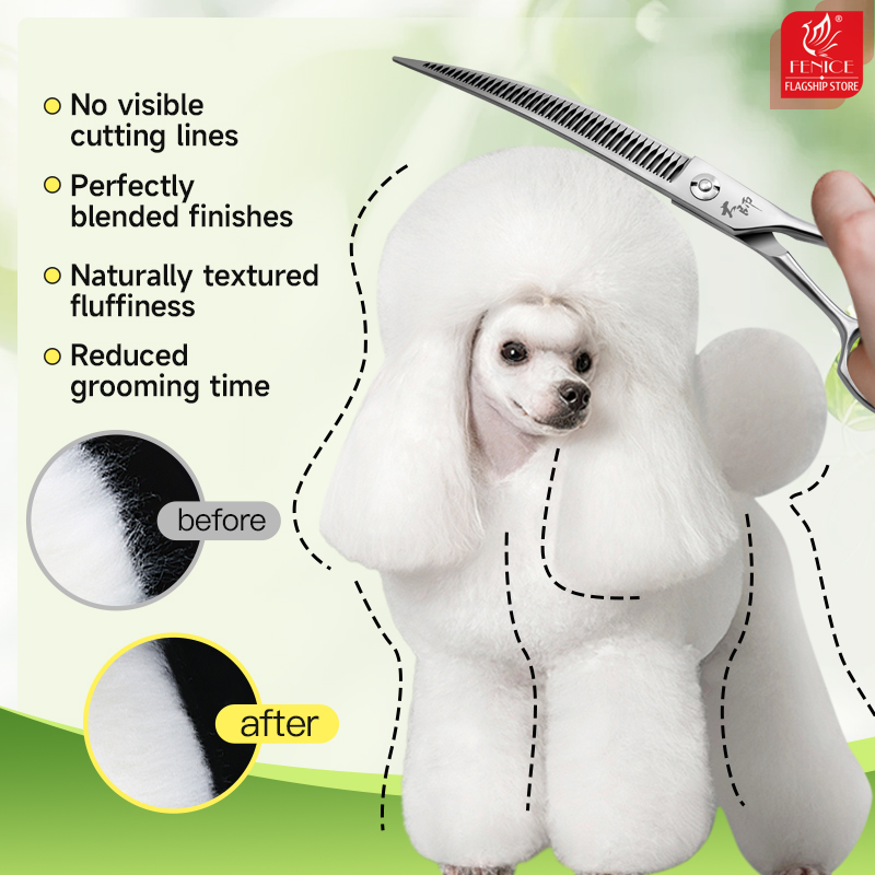 กรรไกรตัดขนสัตว์เลี้ยง Fenice  - Grooming Scissors บทวิจารณ์และราคา