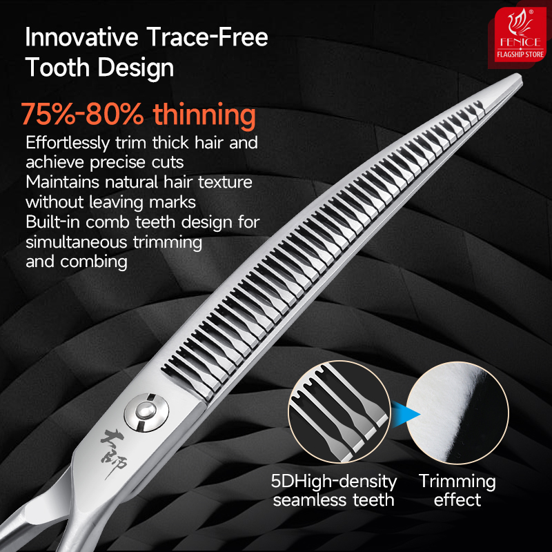 กรรไกรตัดขนสัตว์เลี้ยง Fenice  - Grooming Scissors บทวิจารณ์และราคา