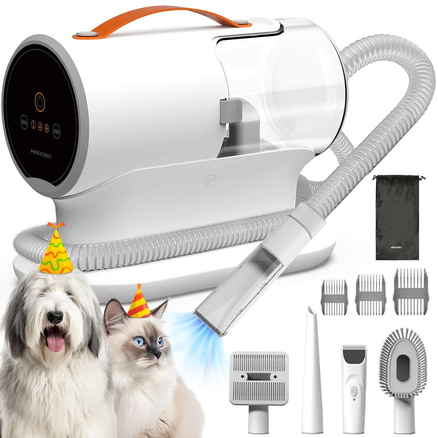 เครื่องดูดฝุ่นสำหรับสัตว์เลี้ย - Grooming Kit บทวิจารณ์และราคา