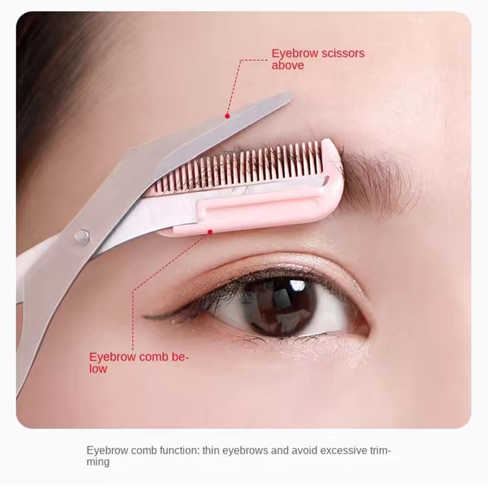 กรรไกรตัดขนคิ้วพร้อมหวี สแตนเล - Electric Razor บทวิจารณ์และราคา