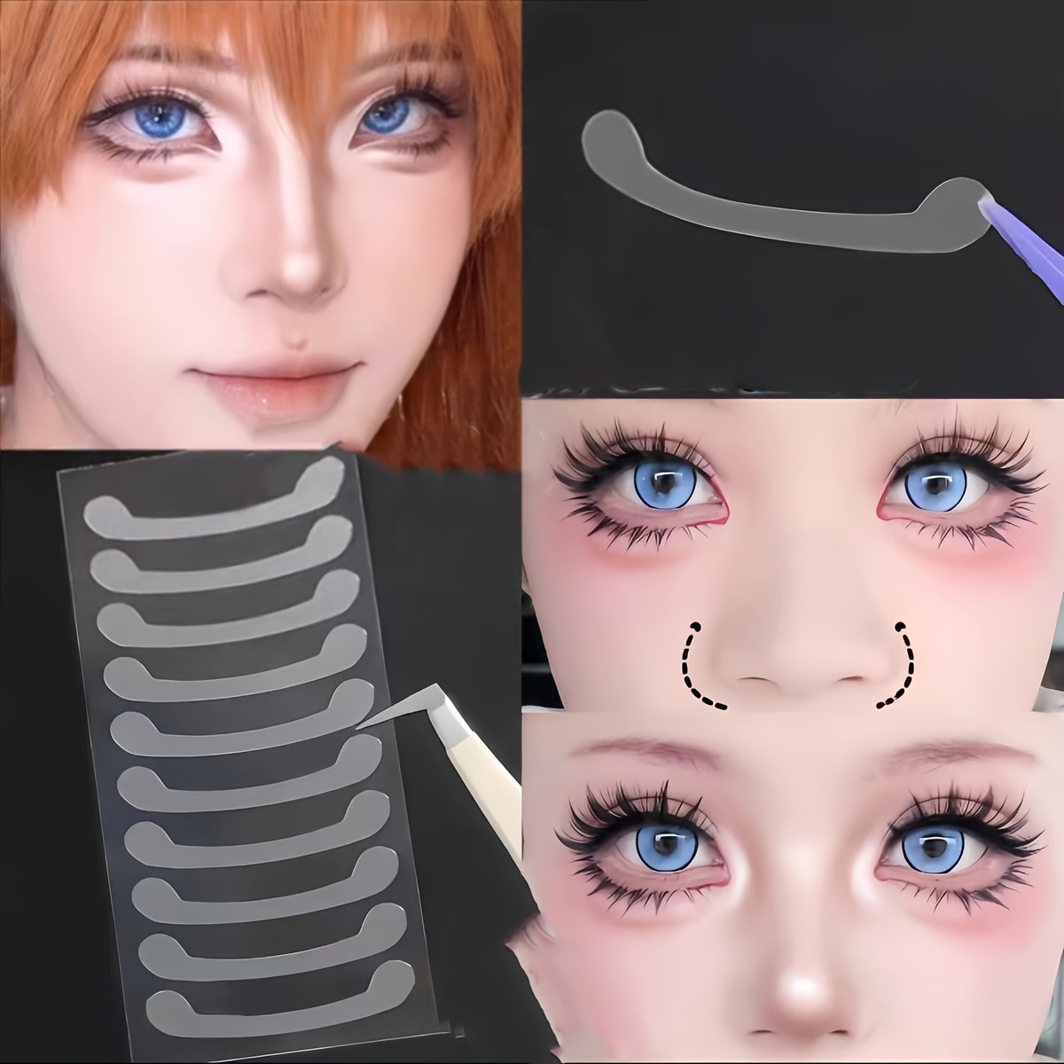 แผ่นแปะจมูกแบบล่องหน 100 ชิ้น  - Nose Trimmer บทวิจารณ์และราคา