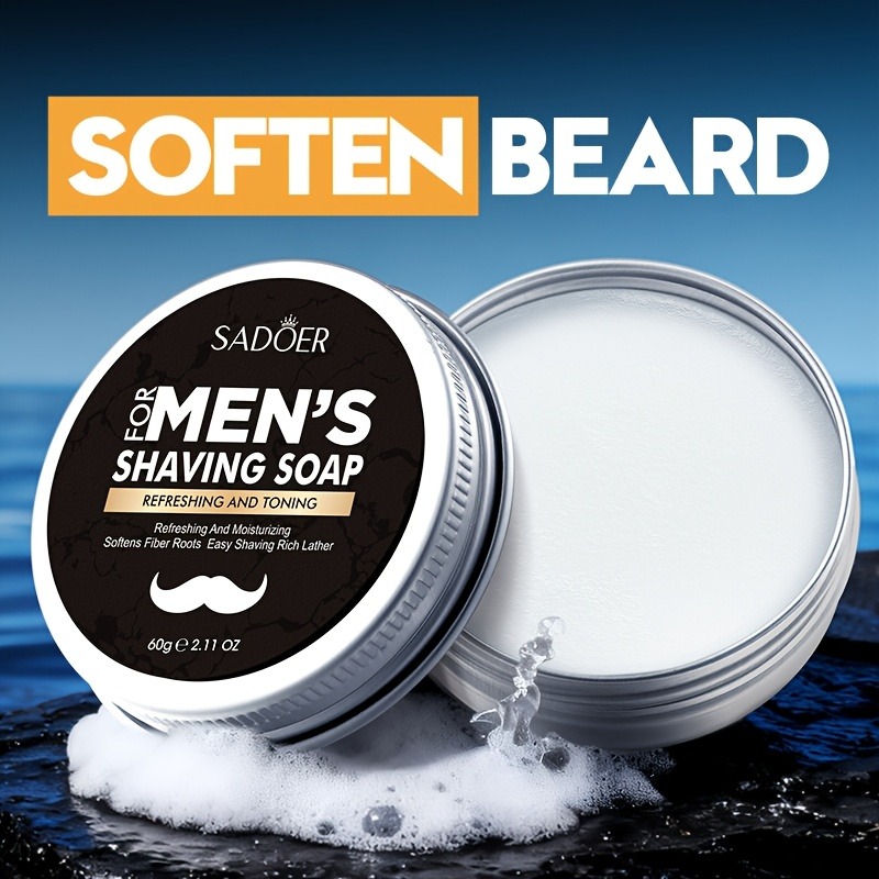 สบู่โกนหนวดสำหรับผู้ชาย 60 กรั - Beard Oil บทวิจารณ์และราคา