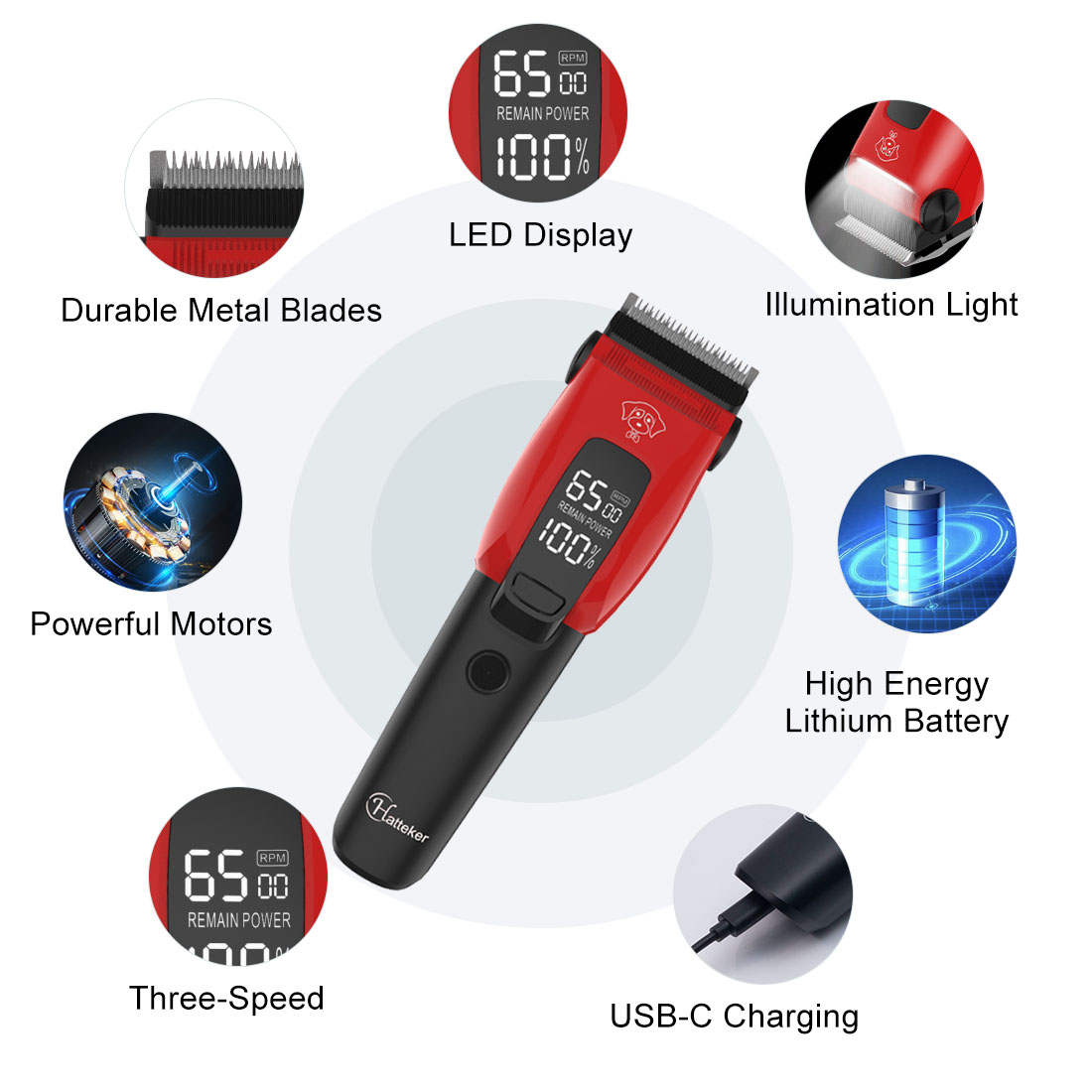 เครื่องตัดขนสัตว์เลี้ยงไฟฟ้า H - Grooming Kit บทวิจารณ์และราคา
