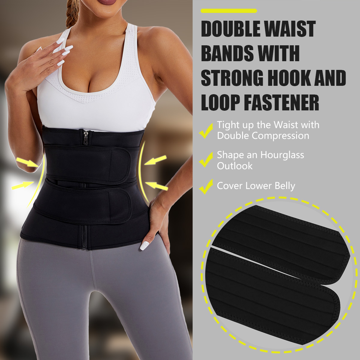 เข็มขัดรัดเอวสำหรับผู้หญิง สาย - Body Trimmer บทวิจารณ์และราคา