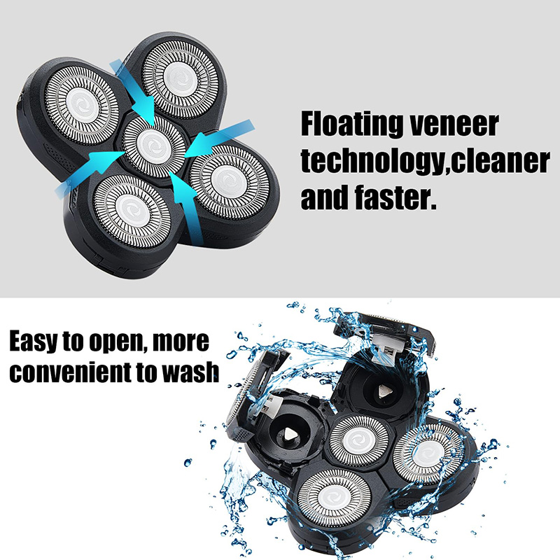 หัวโกนเปลี่ยนสำหรับเครื่องโกนห - Electric Shaver Rotary บทวิจารณ์และราคา