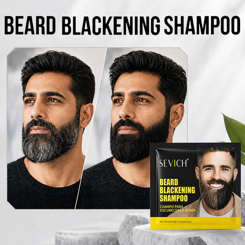 แชมพูย้อมผมและเคราสีดำธรรมชาติ - Shaving Cream บทวิจารณ์และราคา
