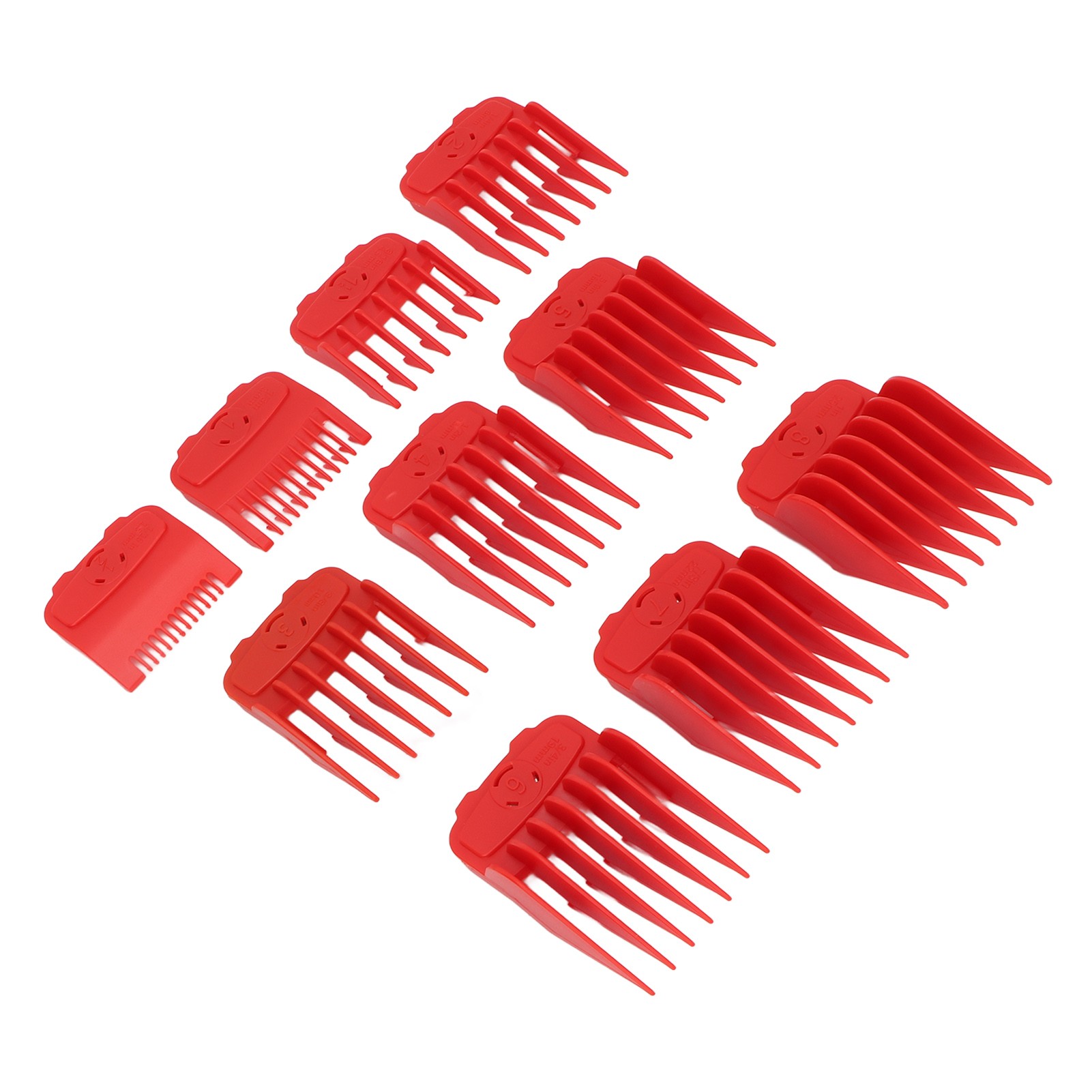 10 ชิ้น หวีรองตัดผมสำหรับปัตตา - Hair Clipper บทวิจารณ์และราคา