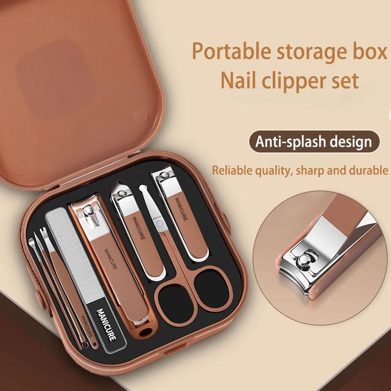 ชุดดูแลเล็บ ชุดทำเล็บป้องกันกา - Mens Grooming Travel Kit บทวิจารณ์และราคา