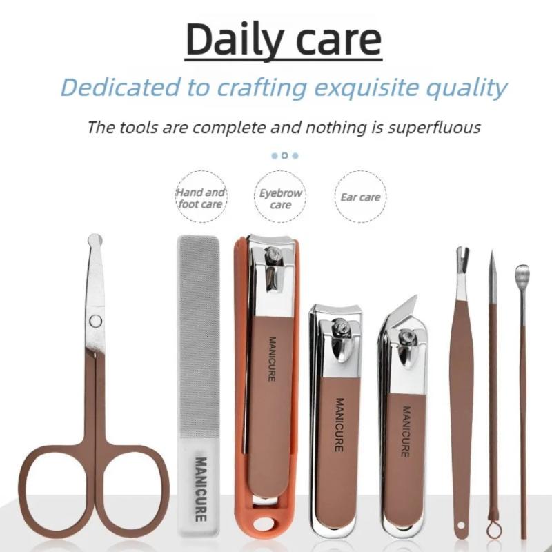 ชุดดูแลเล็บ ชุดทำเล็บป้องกันกา - Mens Grooming Travel Kit บทวิจารณ์และราคา