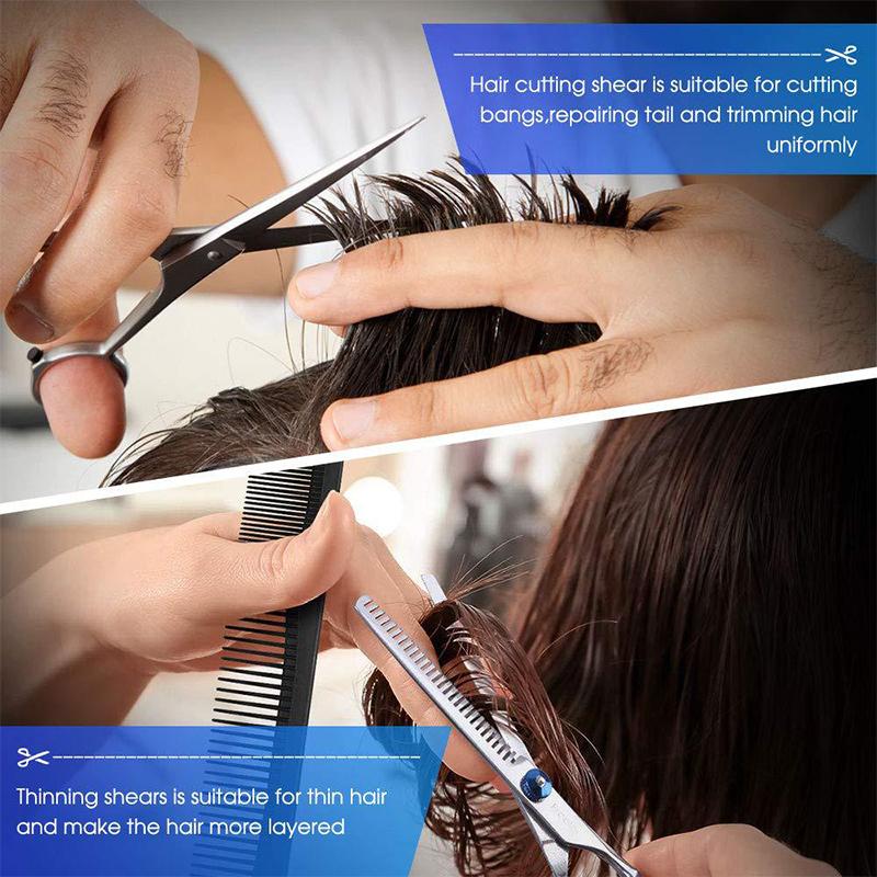 ชุดกรรไกรตัดผม 6 นิ้ว กรรไกรซอ - Grooming Scissors บทวิจารณ์และราคา