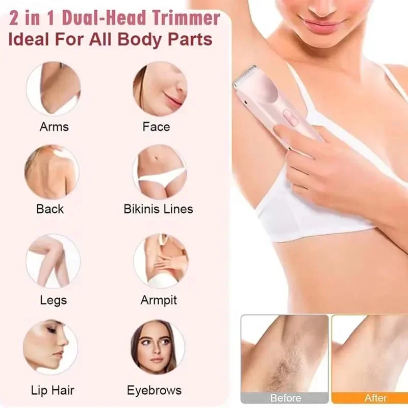 เครื่องโกนขนไฟฟ้าสำหรับผู้หญิง - Body Trimmer บทวิจารณ์และราคา
