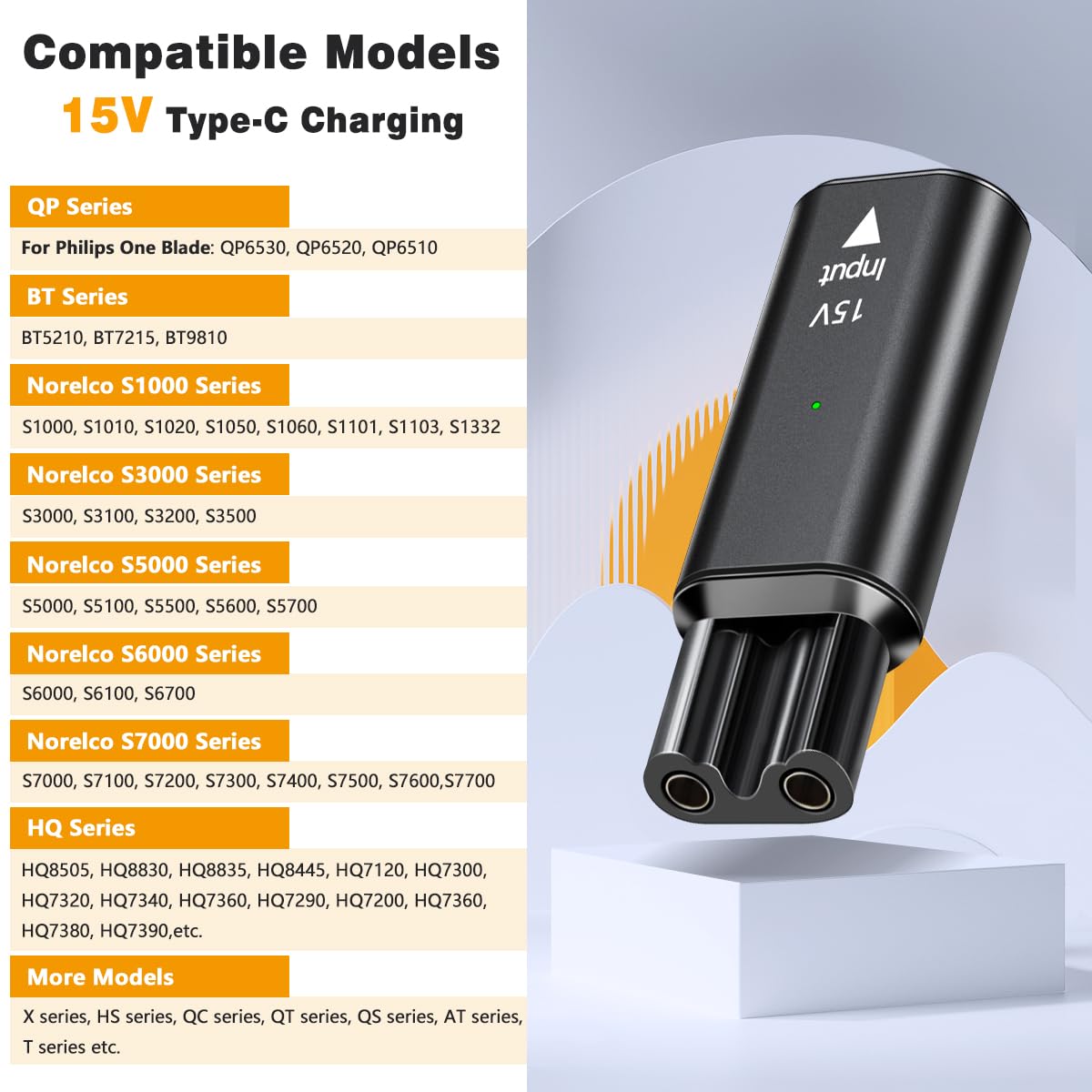 Brangdy 15V HQ8505 Type-Cเครื่ - Electric Shaver Rotary บทวิจารณ์และราคา