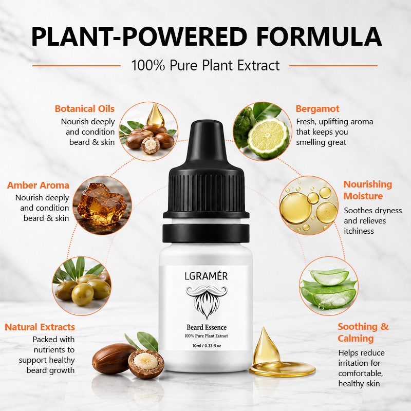 เซรั่มปลูกหนวดเคราสำหรับผู้ชาย - Beard Oil บทวิจารณ์และราคา