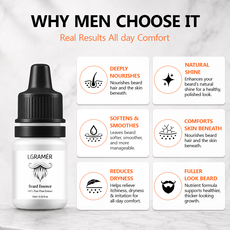เซรั่มปลูกหนวดเคราสำหรับผู้ชาย - Beard Oil บทวิจารณ์และราคา