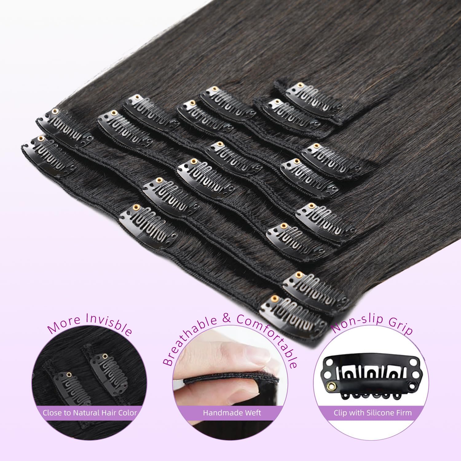 คลิปต่อผมแท้ 100% ผมแท้บราซิลเ - Hair Clipper บทวิจารณ์และราคา