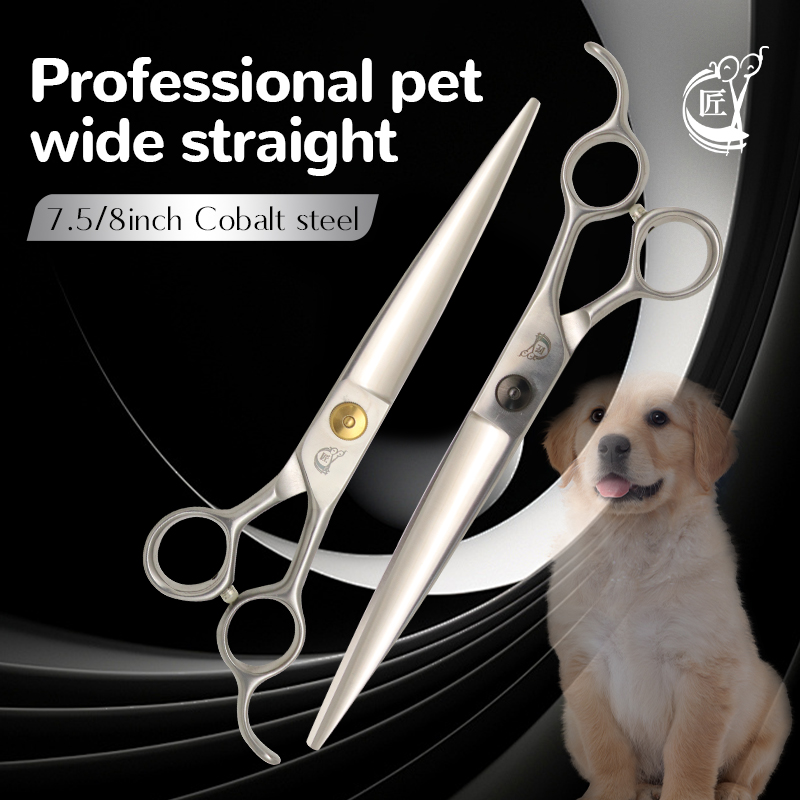 กรรไกรตัดขนสัตว์เลี้ยงแบบตรง7. - Grooming Scissors บทวิจารณ์และราคา