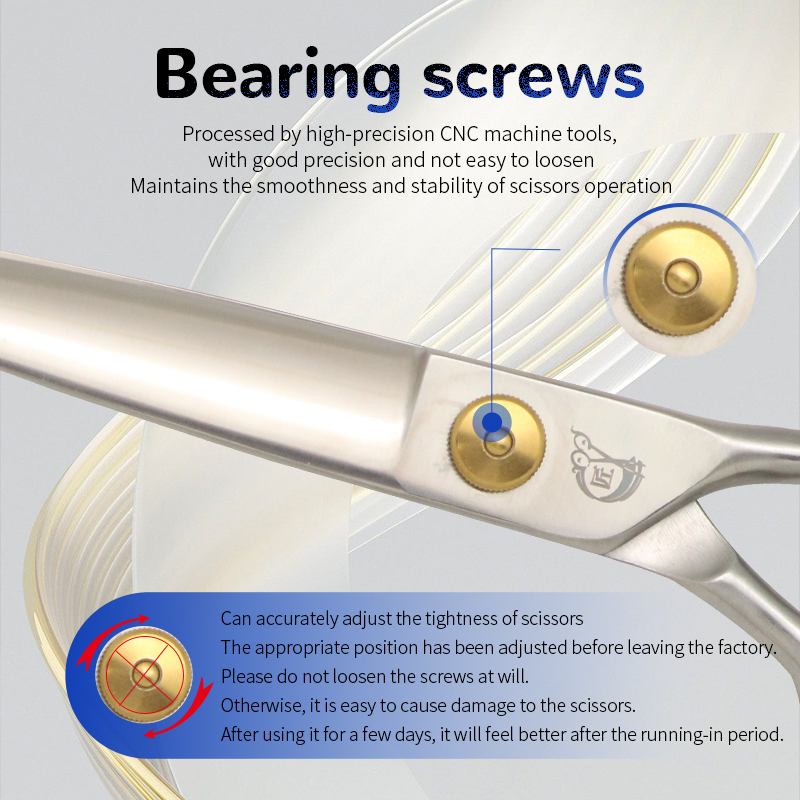 กรรไกรตัดขนสัตว์เลี้ยงแบบตรง7. - Grooming Scissors บทวิจารณ์และราคา
