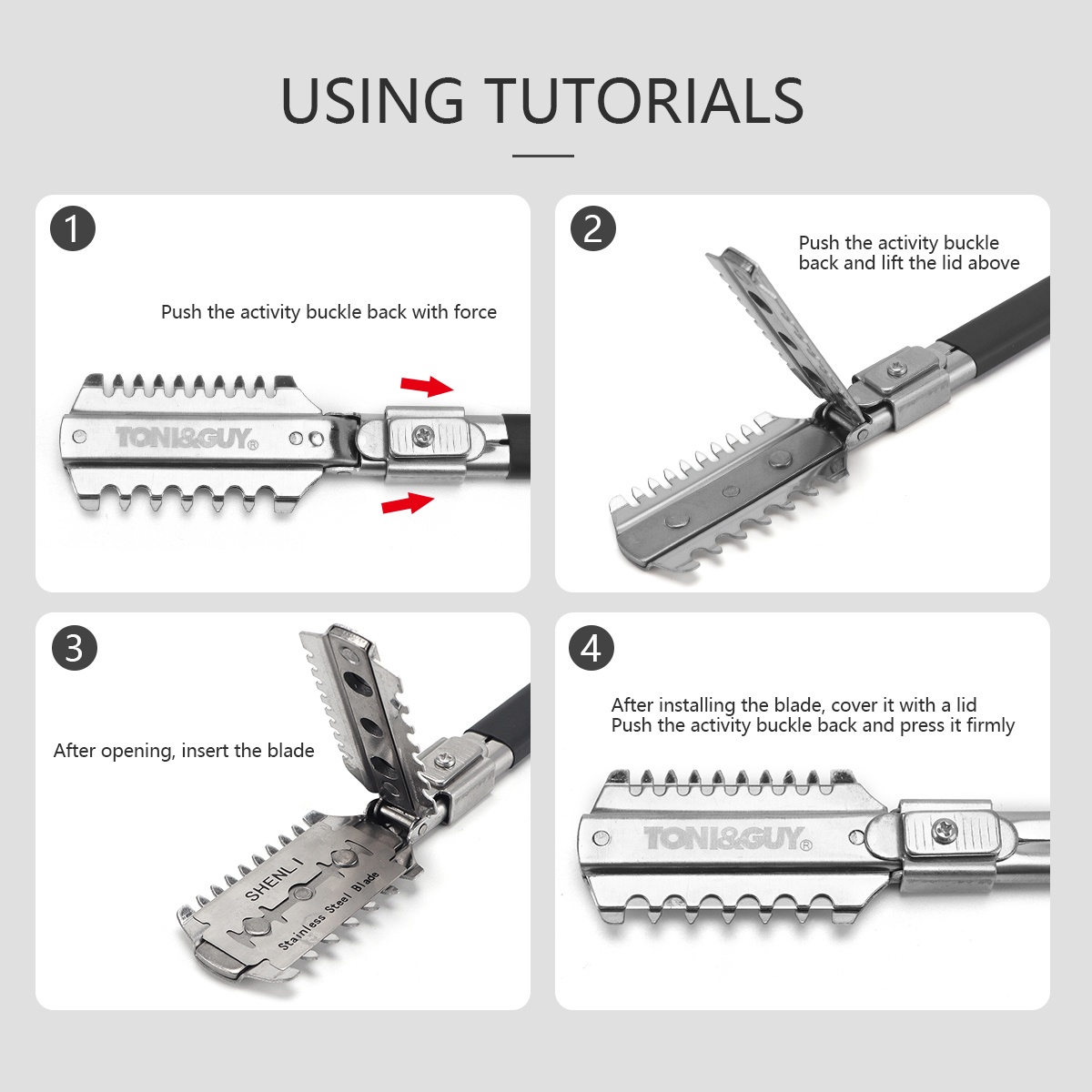 มีดโกนสองคมสำหรับตัดผม ใบมีดโก - Beard Trimmer บทวิจารณ์และราคา