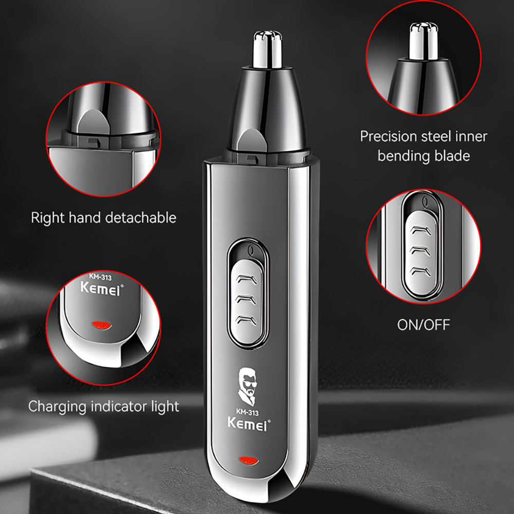 Kemei เครื่องเล็มขนหูและจมูกอเ - Nose Trimmer บทวิจารณ์และราคา