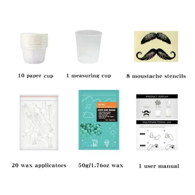 ชุดแว็กซ์กำจัดขนจมูกและหูแบบไม - Shaving Cream บทวิจารณ์และราคา