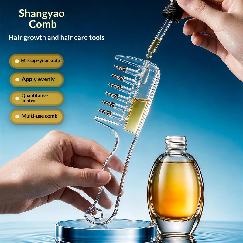 หวีนวดสำหรับน้ำมันหอมระเหยแบบย - Beard Oil บทวิจารณ์และราคา